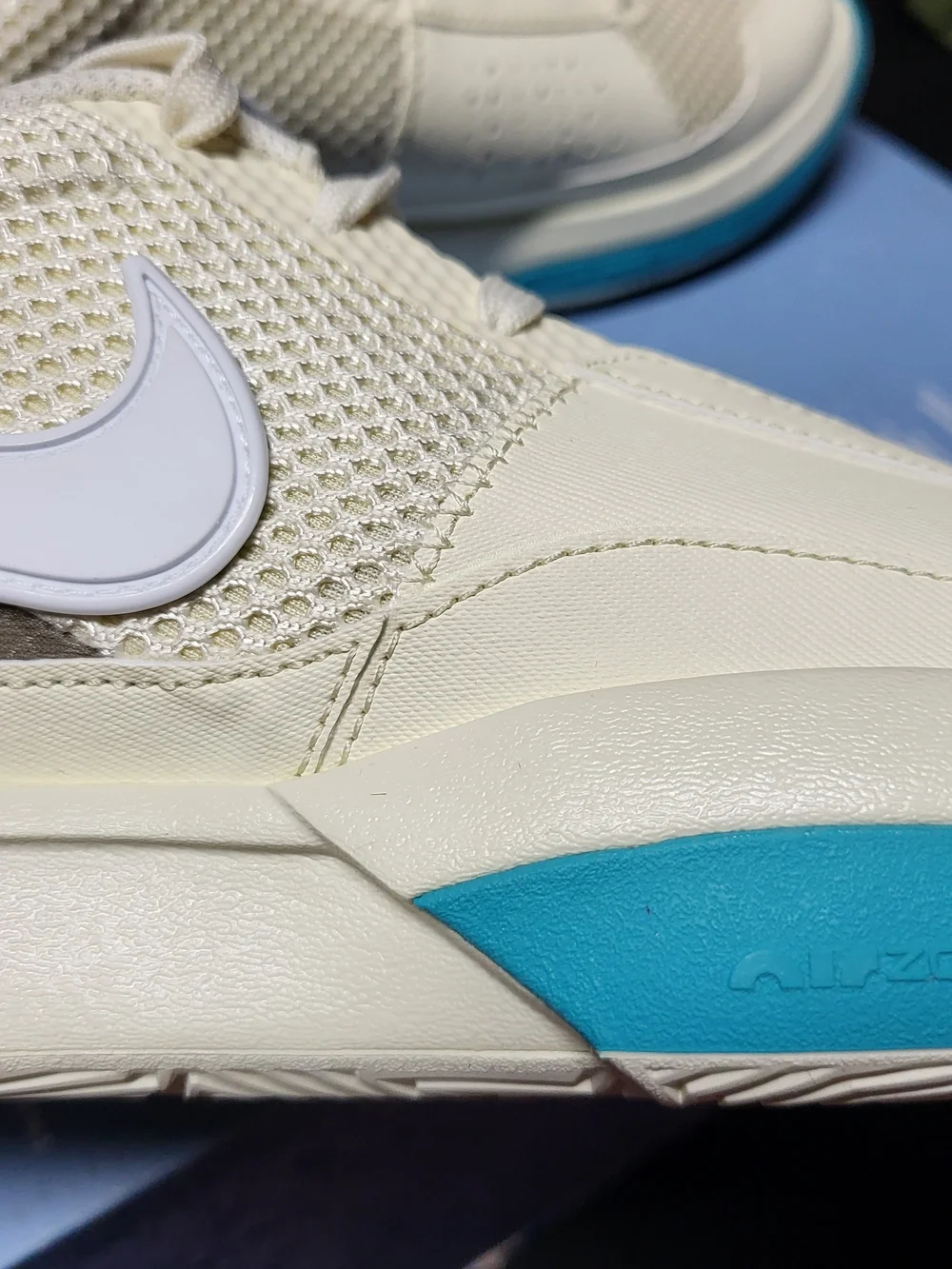*NEW* Nike Ja 1 Seasonal Vacation Coconut Milk Shoes Size Men's 8 Women's 9.5